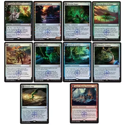 Juego completo de papel de aluminio Ixalan XLN comprar una caja promoción tesoro cofre mágico Magic Magic Magic Magic Magic Magic Magic The Gathering como nuevo