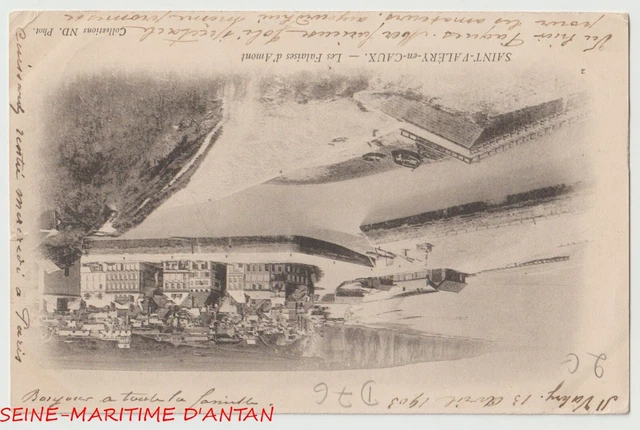CPA 76 - Les Falaises d'Amont (Saint Valéry en Caux) Postcard