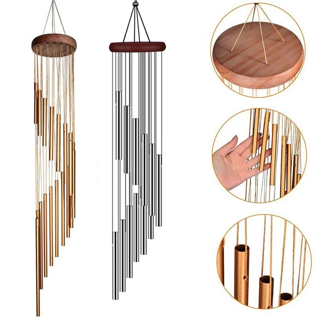 24 Pcs Fers à Cheval En Bois Pour Carillons à Vent – Kit DIY Loisirs Créatifs, Décorations Suspendues Fêtes Et Anniversaires