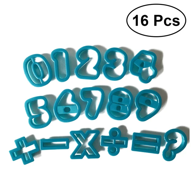 26 Emporte-Pièces Alphabet Et Chiffres - Pour Biscuits Et Décoration - Ilauke