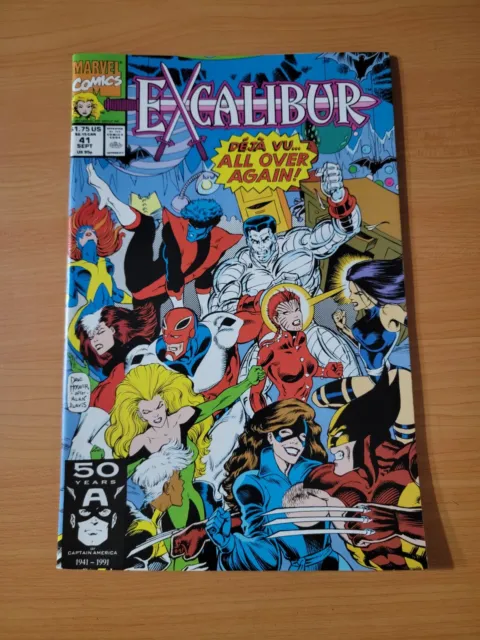 Excalibur #41 Direct Market Edition ~ NEAR MINT NM ~ 1991 DC Comics