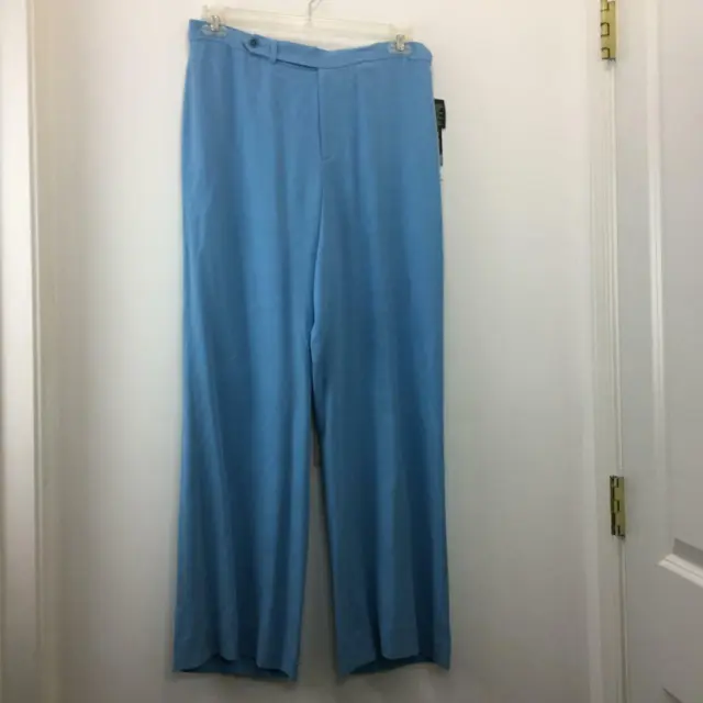 New Lauren Ralph Lauren Womens Dress Pants 14 NWT Sea Blue $129