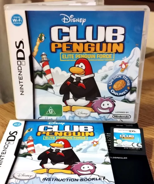 Club Penguin: Elite Penguin Force, Item, Box, and Manual