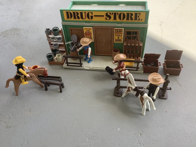 Playmobil Western Drugstore – Ancienne Boutique Far West – Occasion