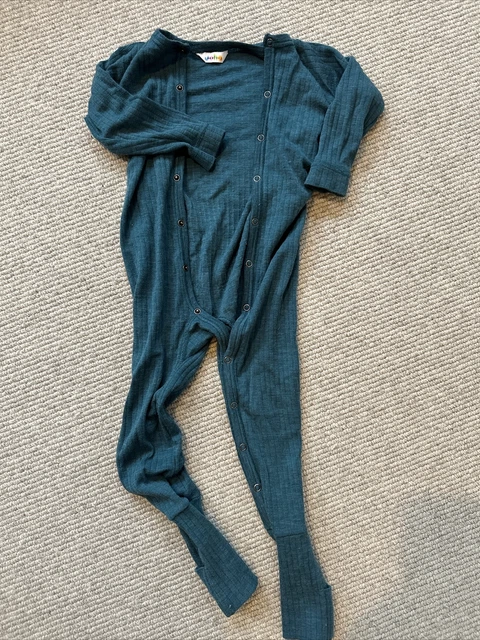 Pigiama termico JOHA lana merino 1-2 anni
