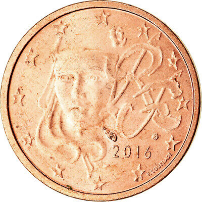 [#766568] France, 2 Euro Cent, 2016, TTB, Copper Plated Steel