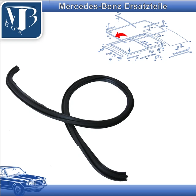 Mercedes 190 Kasa W201 Sunroof Fitil Ve Çıtası 4 Produktbild-Vorschau 2