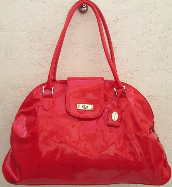 Sac à Main Vintage MAC DOUGLAS En Cuir Véritable - Noir, Porté épaule, Occasion Authentique