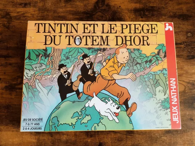 Tintin et le Piège du Totem d'Hor - Jeu de société (COMPLET)
