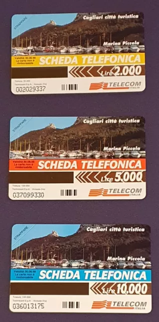 Schede Telefoniche Telecom- Cagliari Città Turistica- Nuove