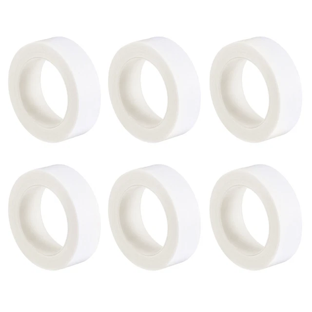 FRColor 6 rodillos de extensión de pestañas suministro de extensión tela de libro blanco med