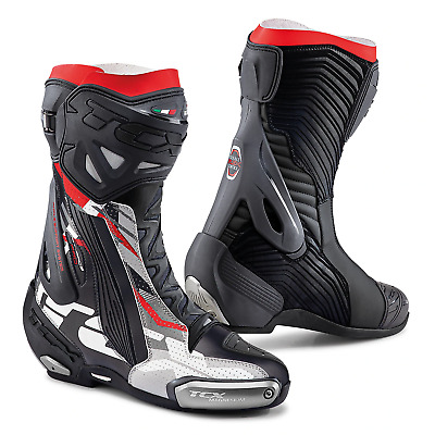 TCX RT-Race Pro Air Motorcycle Boots Black/Grey/Red