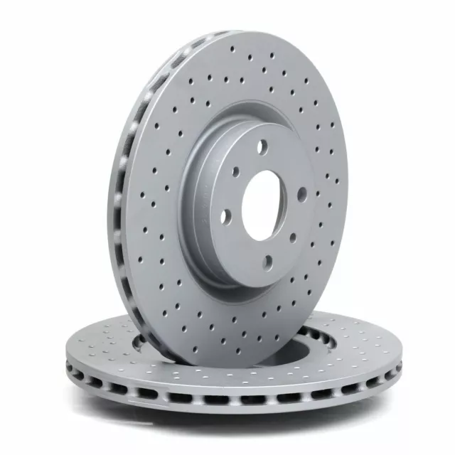 Discos de freno ZIMMERMANN Ø 284 mm pastillas Wako para ABARTH 500 / C (595/695) delanteros 2