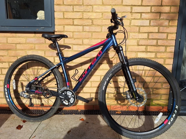 CARRERA HELLCAT WOMENS Mountain Bike Bicycle Purple 29 Alloy Front Suspension 120.00 PicClick UK