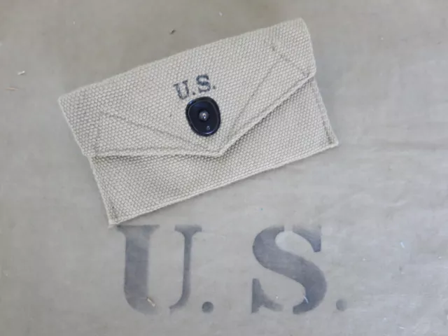 US Army Verbandspäckchen Tasche First Aid Dressing Kit Pouch Carrier Belt M-1936