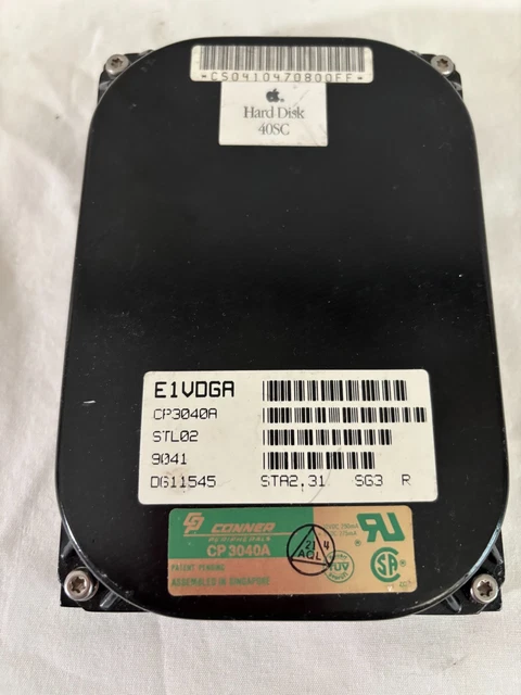 Disque Dur SCSI Rodime RO3130T - 30 Mo - 50 Broches - Pour Pièces