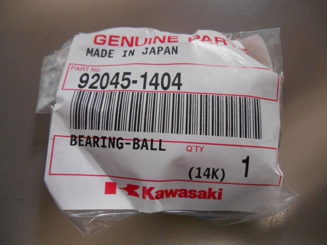 NEW Kawasaki Supercharger Ball Bearing 92045-1404 fits Ninja H2 H2R 2015-2021