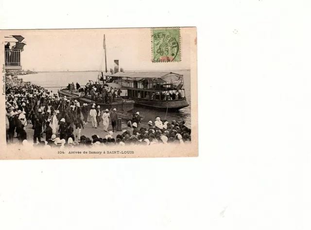 Mint French Senegal Real Picture Postcard RPPC St Louis River View (MB17