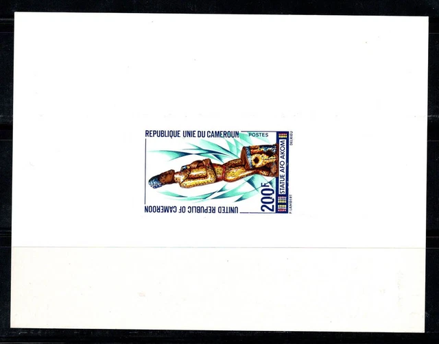 Kamerun 1975 Yv. 586 Postfrisch 100% Probedruck Luxus, 200fr