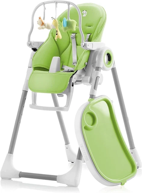 Sillas altas plegables A214E4 Sweety Fox para bebés y niños pequeños USADAS