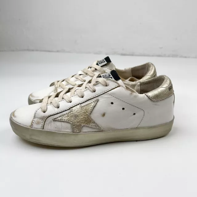 Golden Goose Superstar  Gold Star  Sneakers Size 36