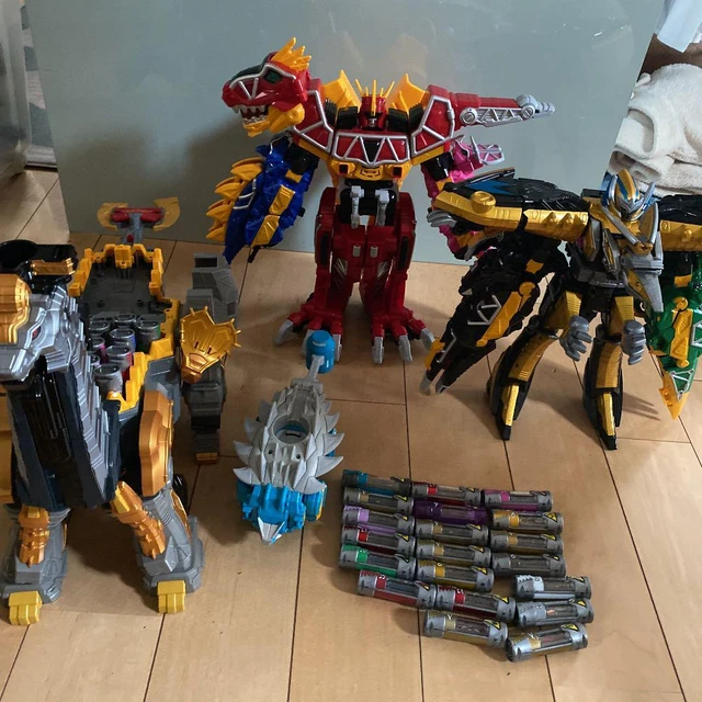CARICABATTERIA POWER RANGERS Dino Charge Zyudenchi 00-23 KYORYUGER - Foto 12