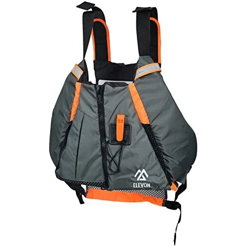 Elevon Padded Universal Kayak Boating Life Vest Life Jacket, Small, Medium an...