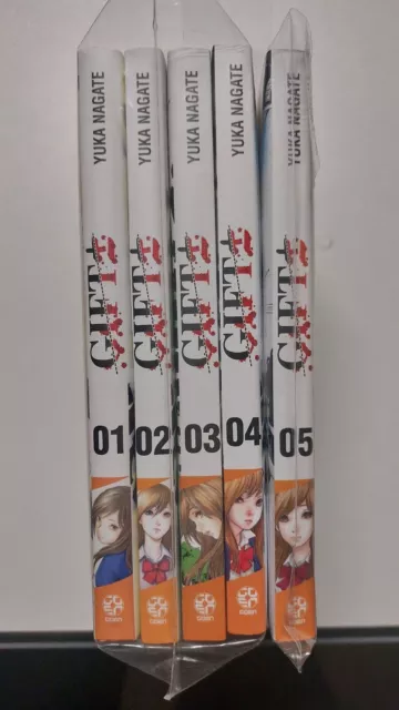 GIFT +- volumi 1-2-3-4-5 ed. rw goen manga seq. completa