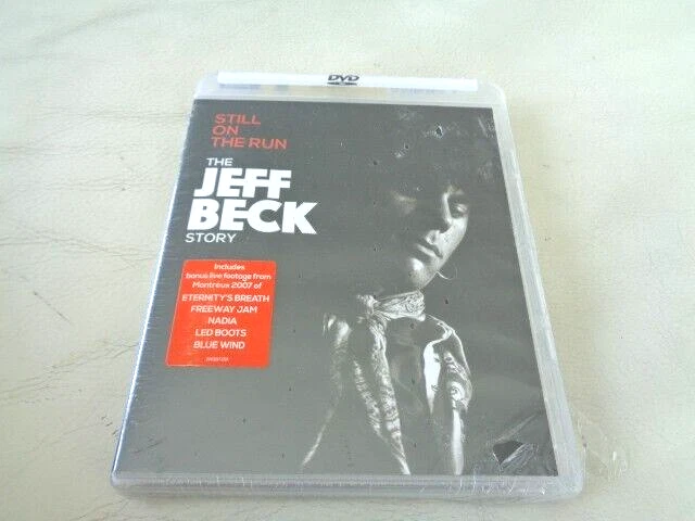 Still On The Run The Jeff Beck Story Brand NEW DVD Bonus Montreux 2007 Live RARE Still On The Run The Jeff Beck Story Brand NEW DVD Bonus Montreux 2007 Live RARE