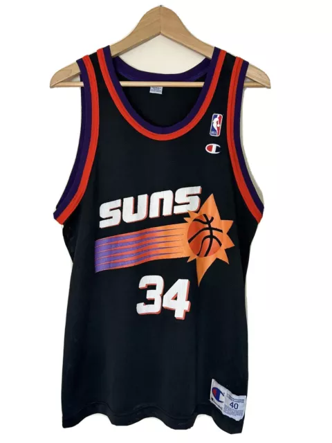 VINTAGE MADE IN USA CHAMPION PHOENIX SUNS #34 BARKLEY JERSEY IN SIZE 48????