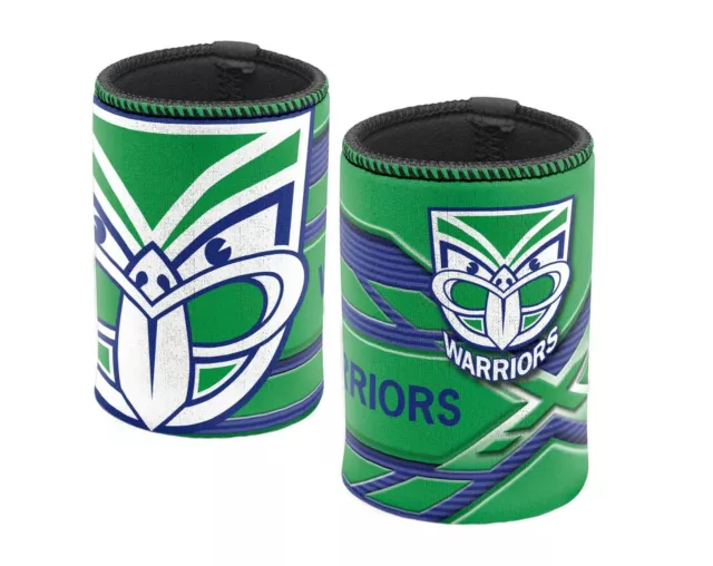 New Zealand NZ Warriors NRL Beer Can Bottle Cooler Stubby Holder Man Cave Gift