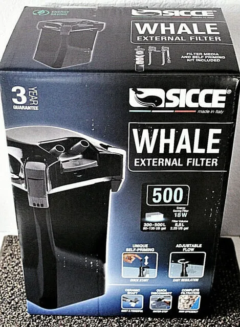 Filtro de bote Sicce Whale 500 115V - ASQSIC429