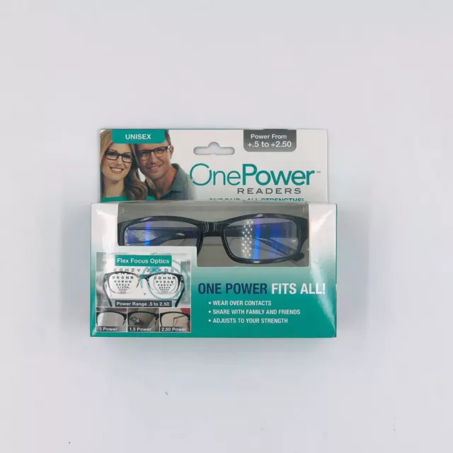 Unisex One Power Auto Adjustable Focus Reading Glasses Readers Presbyopi 0.5-2.5