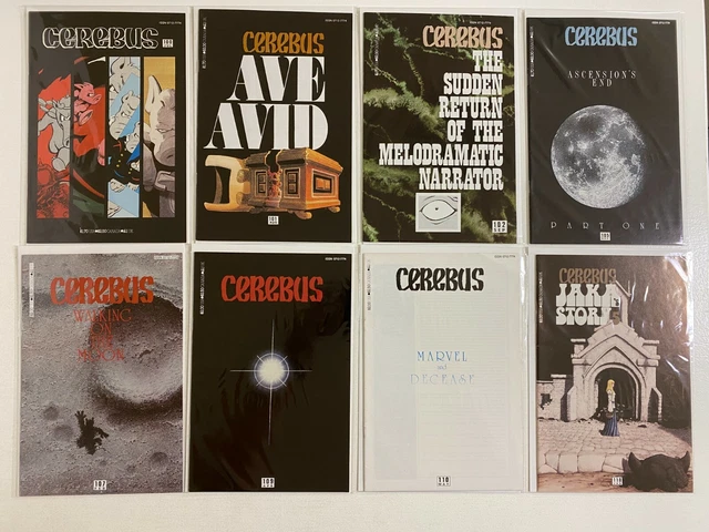 Cerebus lot #100-175 + Special Aardvark-Vanaheim 28 pieces 8.0 VF (1987 to 1993)