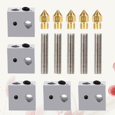 2pcs MK7/8 Extrudeuse Buse 0.4mm Ctc Buse Avec Tuyau Kit for 3D Printer Pièces 