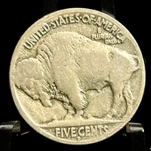 1917 D - Buffalo Nickel 5C Five Cents Coin 2