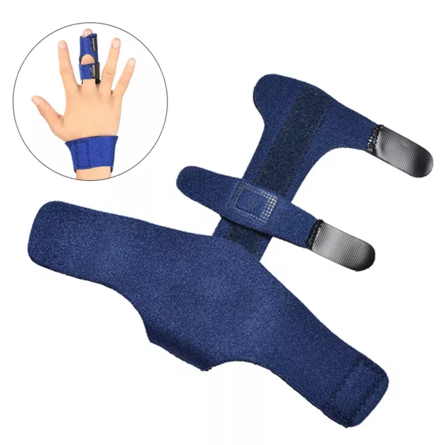 Pain Relief Trigger Finger Fixing Splint Straightener Brace Corrector Support UK