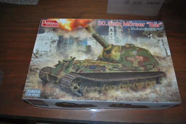1/35 AMUSING HOBBY 35A014, Panzerkampfwagen mit 30,5cm Mörser Bär ...