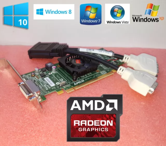 Dell Studio XPS 435MT 435T/9000 7100 8000 AMD HD Dual Monitor DVI Video Card