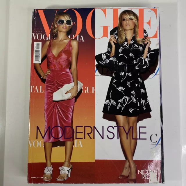 Vogue Italia October 2006 Nicole Richie Mario Testino Kate Moss Naomi Campbell