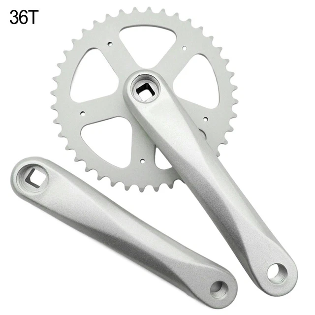Jeu De Manivelles VTT – Pédalier Carré 170mm – Acier, Alu, Polypro – Universel