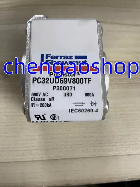 1PCS NEW mersen PC32UD69V800TF P300071  800A 690V Fuse #Q7896 ZX