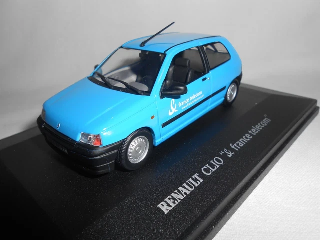 UH Universal Hobbies 1/43 - Renault Clio I 1990 Bleue Clair Métal