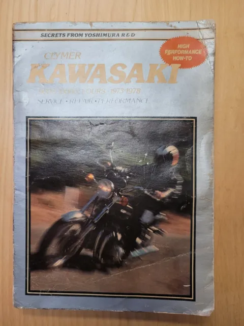 Clymer Kawasaki 900 & 1000cc Fours, Service Repair Performance Manual Ships Free