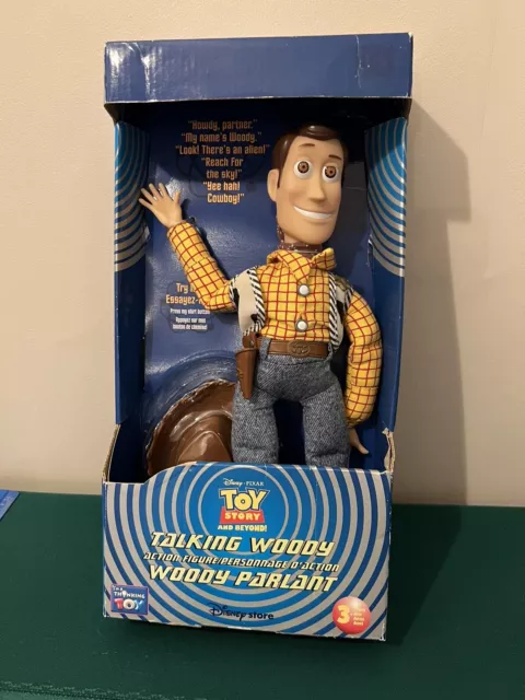 Talking Woody Doll From Toy Story 2