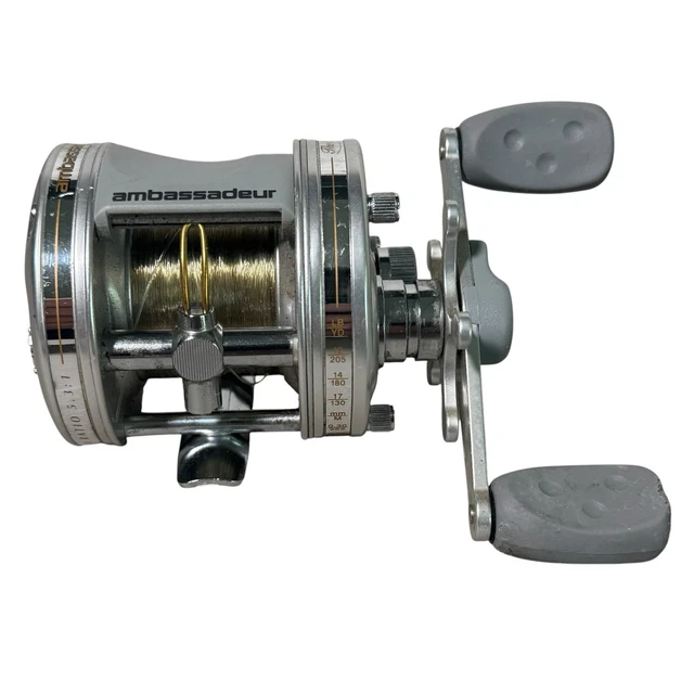 abu garcia ambassadeur 5501c3 23 5500 C Factory Tuned Black Carbon Matrix Drag Nutter Rod & Reel Service