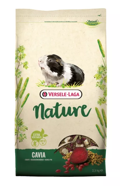 Versele Laga Nature Cavia 2,3kg abwechslungsreiche Mischung für Meerschweinchen