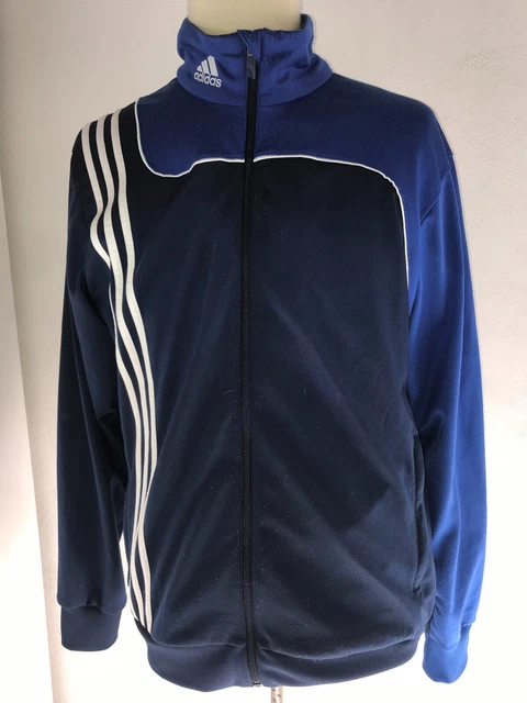 Vintage Original Giacca Tuta Adidas Oldschool Tracksuit Jacket Tracky Top 80S