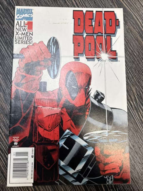 Deadpool Marvel X-men Limited Series #1 Comic Book August 1994 Vintage