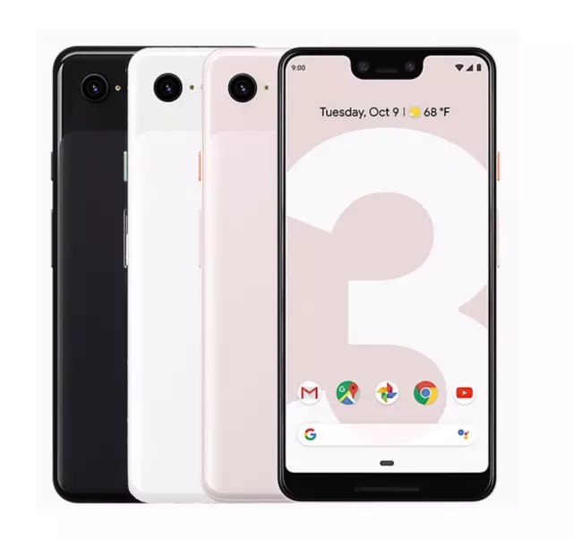 Google Pixel 3 64GB 128GB Unlocked 4G Android Smartphone Very Good Condition